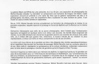 Coupure de presse, exposition sur les gondoles