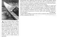 Coupure de presse, exposition sur les gondoles